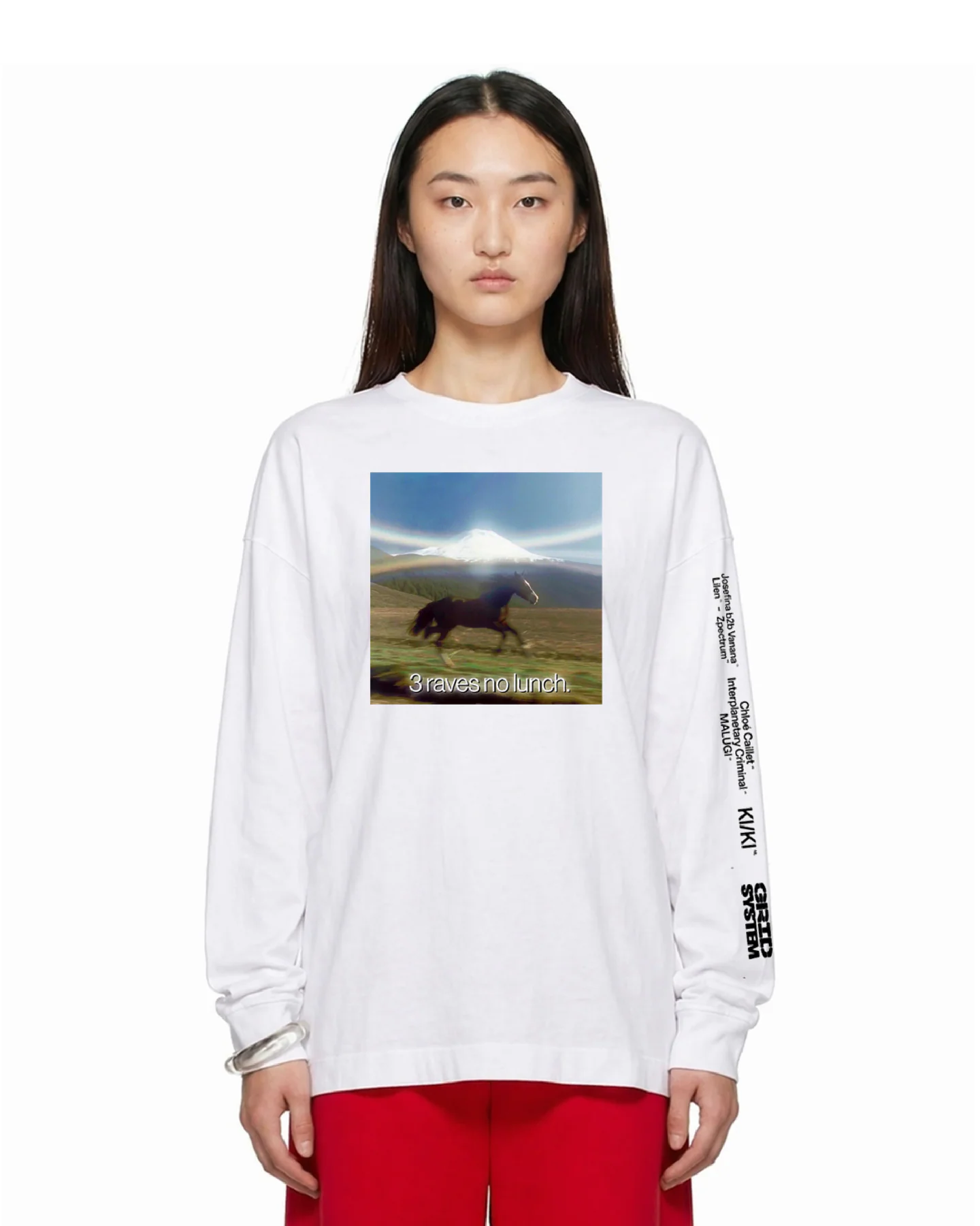 Polera 3 Raves no lunch